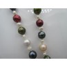120cm Perlenkette aus Süßwasserzuchtperlen
