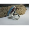 Aquamarin Ring 31x23mm
